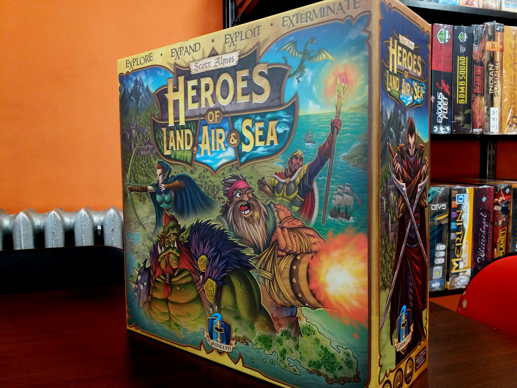 Warcraft The Board Game... ъъъ... Heroes of Land, Air & Sea