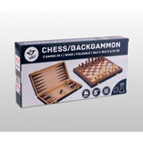 Комплект за шах и табла 38х38х2.5 см