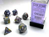 Chessex Festive Polyhedral 7-Die Set - Carousel/White - зарчета