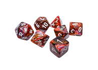 Chessex Festive Polyhedral 7-Die Set - Symphony/White - зарчета