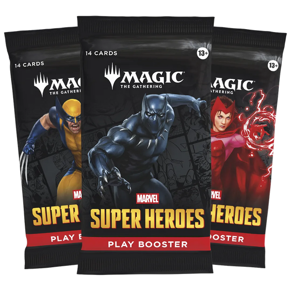 MTG - Marvel Super Heroes Play Booster Pack - карти