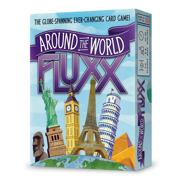 Around the World Fluxx - настолна игра с карти