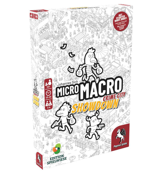MicroMacro: Crime City 4 - Showdown - кооперативна настолна игра