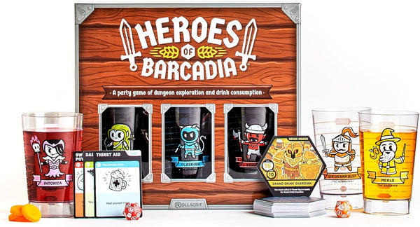 Heroes of Barcadia - Retail Edition - парти настолна игра