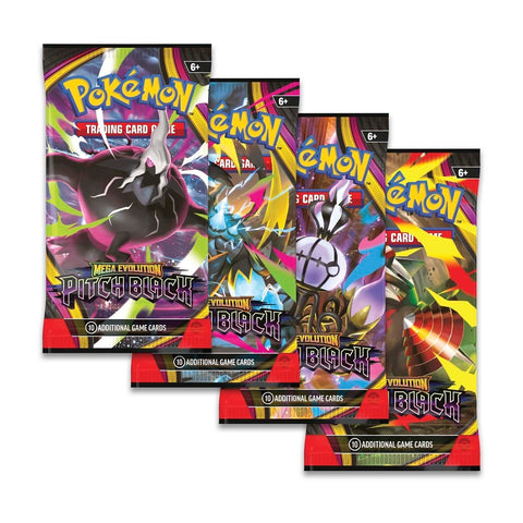 Pokemon TCG - Mega Evolution-Pitch Black Booster Pack - карти