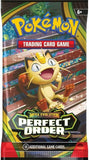Pokemon TCG - Mega Evolution-Perfect Order Booster Pack - карти