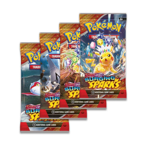 Pokemon TCG - Scarlet and Violet Surging Sparks Booster Pack - карти