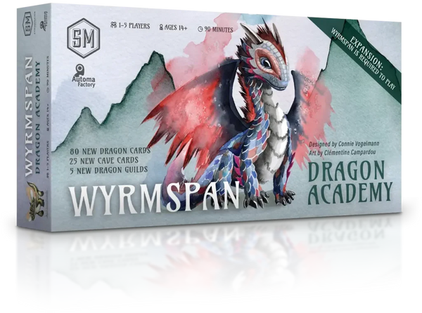 Wyrmspan: Dragon Academy - разширение за настолна игра