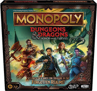 Monopoly Dungeons and Dragons: Honor Among Thieves - стратегическа настолна игра