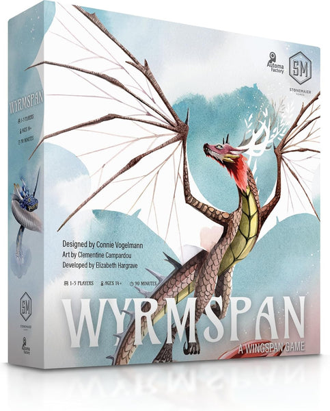 Wyrmspan - стратегическа настолна игра