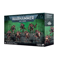 Warhammer 40,000: Chaos Knights Battleforce Houndpack Lance - миниатюри