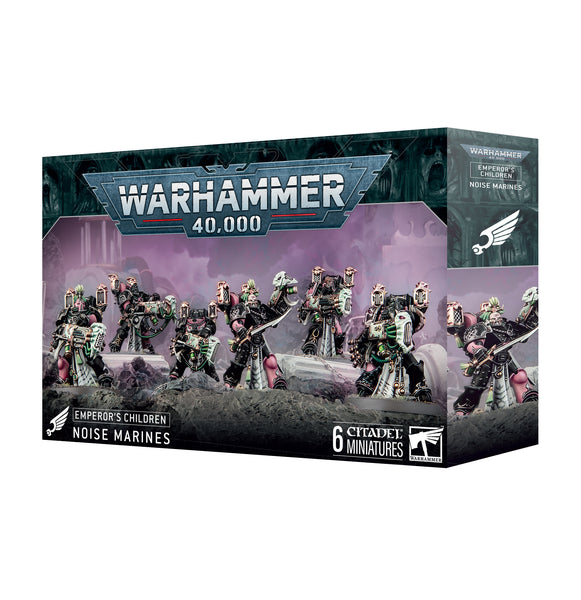 Warhammer 40,000: Emperor's Children: Noise Marines - миниатюри