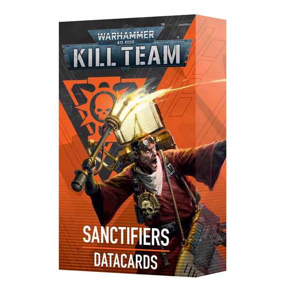 Warhammer 40,000: Kill Team: Sanctifiers Datacards - карти