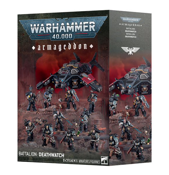 Warhammer 40,000: Armageddon Battalion Deathwatch - миниатюри