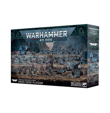 Warhammer 40,000: Astra Militarum Battleforce Krieg Siege Platoon - миниатюри