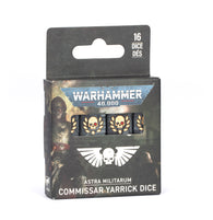 Warhammer 40,000: Astra Militarum Commissar Yarrick Dice - Pikko Games