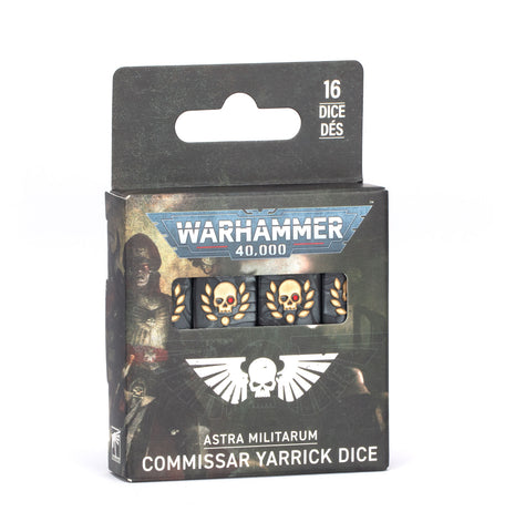 Warhammer 40,000: Astra Militarum Commissar Yarrick Dice - Pikko Games