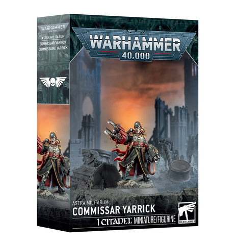 Warhammer 40,000: Astra Militarum Commissar Yarrick - миниатюри - Pikko Games