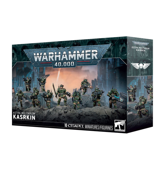 Warhammer 40,000: Astra Militarum Kasrkin - миниатюри