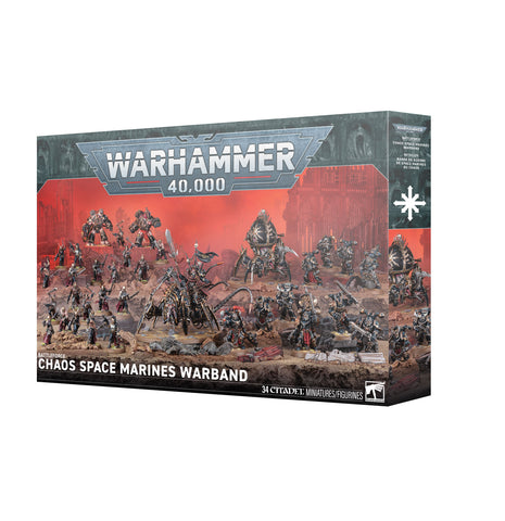 Warhammer 40,000: Battleforce Chaos Space Marines Warband - миниатюри