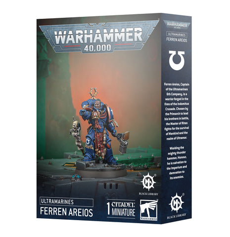 Warhammer 40,000: Ultramarine Captain Ferren Areios - миниатюри
