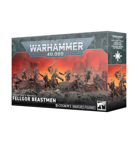 Warhammer 40,000: Chaos Space Marines Fellgor Beastmen - миниатюри