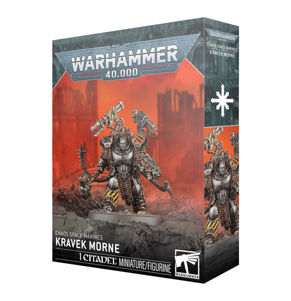 Warhammer 40,000: Chaos Space Marines: Kravek Morne - миниатюри