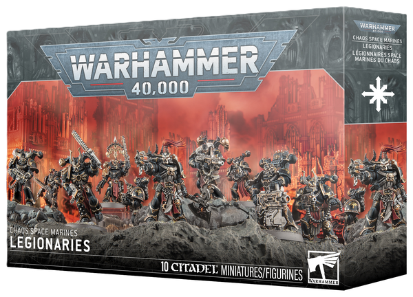 Warhammer 40,000: Chaos Space Marines Legionaries - миниатюри