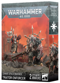 Warhammer 40,000: Chaos Space Marines Traitor Enforcer - миниатюри