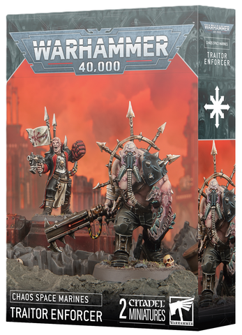 Warhammer 40,000: Chaos Space Marines Traitor Enforcer - миниатюри