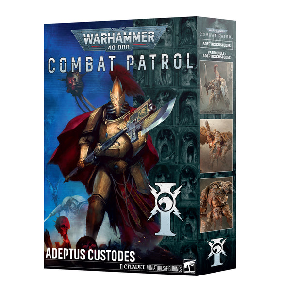 Warhammer 40,000: Combat Patrol Adepturs Custodes - миниатюри