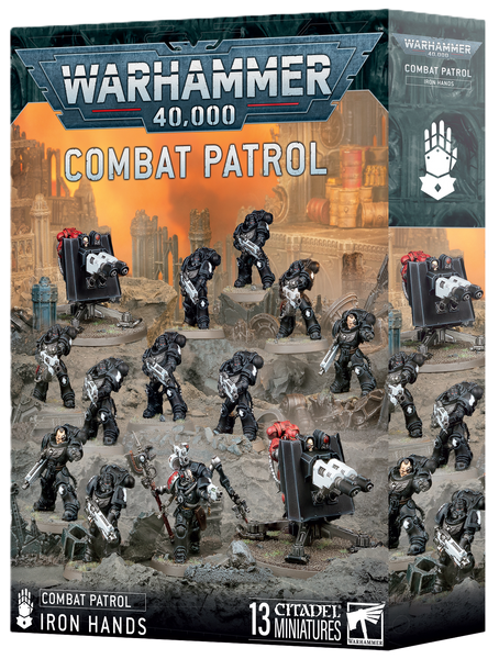 Warhammer 40,000: Combat Patrol: Iron Hands - миниатюри
