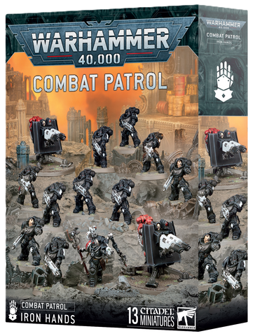 Warhammer 40,000: Combat Patrol: Iron Hands - миниатюри