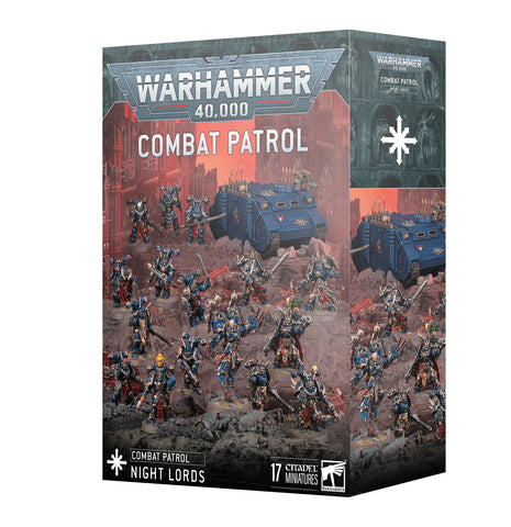 Warhammer 40,000: Combat Patrol Night Lords - миниатюри - Pikko Games