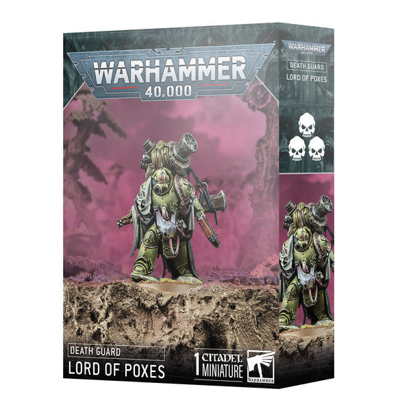 Warhammer 40,000: Death Guard Lord of Poxes - миниатюри
