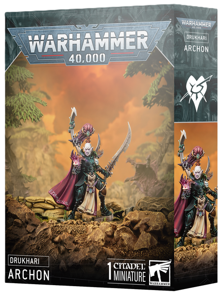 Warhammer 40,000: Drukhari Archon - миниатюри