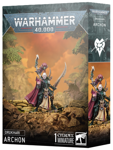 Warhammer 40,000: Drukhari Archon - миниатюри