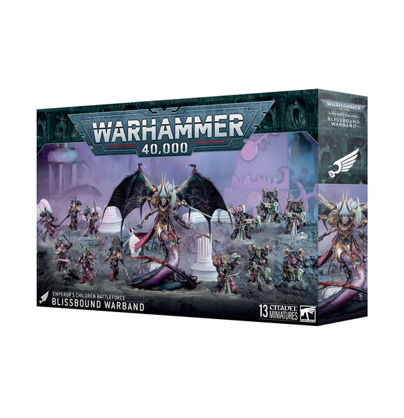 Warhammer 40,000: Emperor’s Children Battleforce: Blissbound Warband - миниатюри