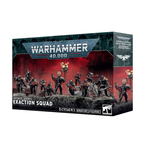 Warhammer 40,000: Imperial Agents Exaction Squad - миниатюри