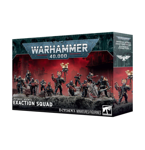 Warhammer 40,000: Imperial Agents Exaction Squad - миниатюри