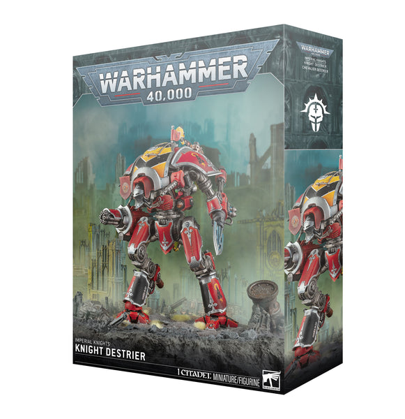 Warhammer 40,000: Imperial Knight: Knight Destrier - миниатюри