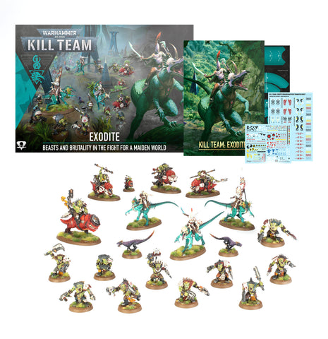 Warhammer 40,000: Kill Team Exodite - миниатюри