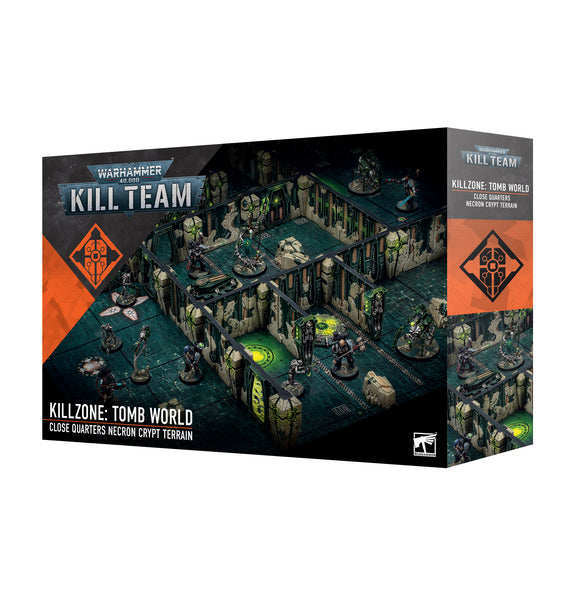 Warhammer 40,000: Kill Team Kill Zone Necron Tomb World - миниатюри