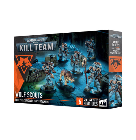 Warhammer 40,000: Kill Team Wolf Scouts - миниатюри - Pikko Games