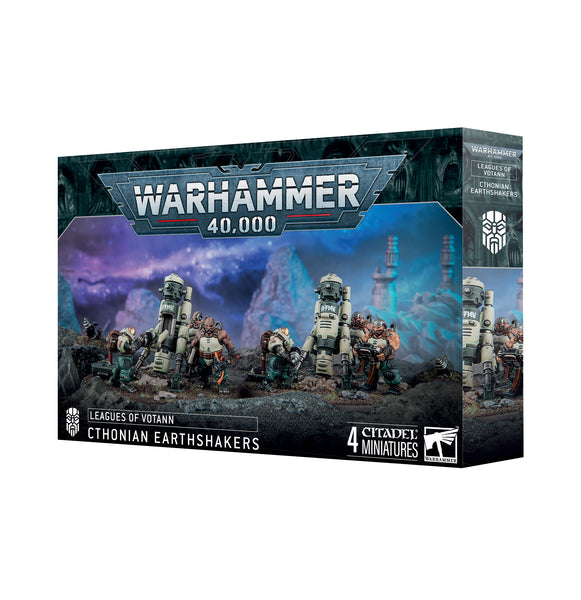 Warhammer 40,000: Leagues of Votann Cthonian Earthshakers - миниатюри