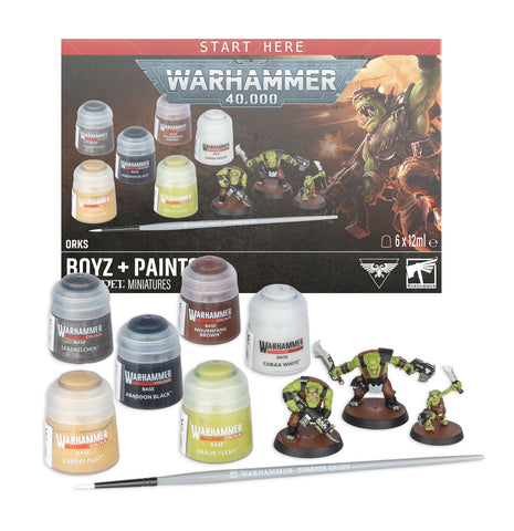 Warhammer 40,000: Orks Boyz + Paints Set (2026)