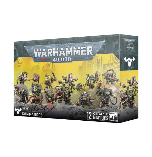 Warhammer 40,000: Orks Kommandos - миниатюри
