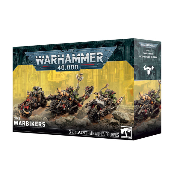 Warhammer 40,000: Orks Warbikers - миниатюри