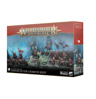 Warhammer Age of Sigmar: Soulblight Gravelords Lances of the Crimson Keep - миниатюри