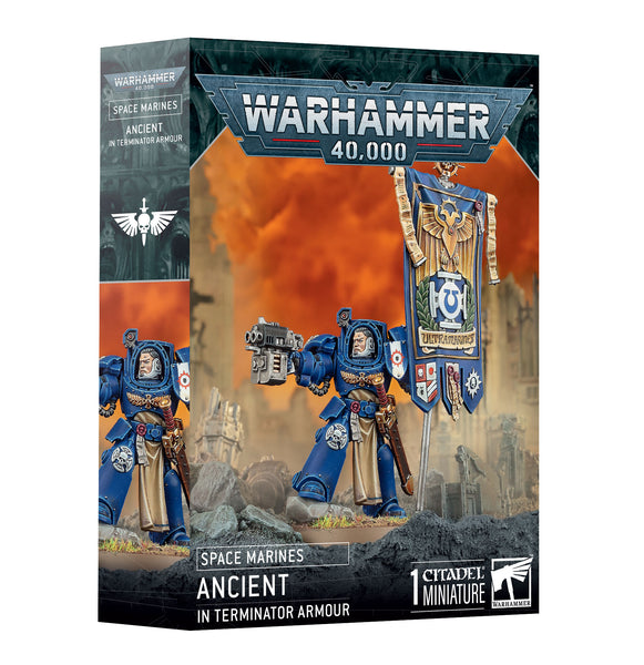 Warhammer 40,000: Space Marines: Ancient In Terminator Armour - миниатюри